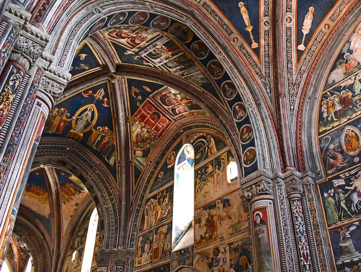15th-century frescoes in the Basilica of Santa Caterina d'Alessandria, Galatina