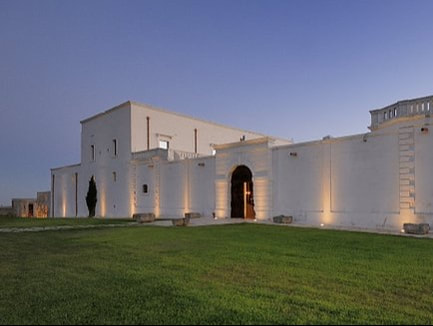 Vineyards of Masseria Amastuola, a 15th-century fortified farm near Crispiano