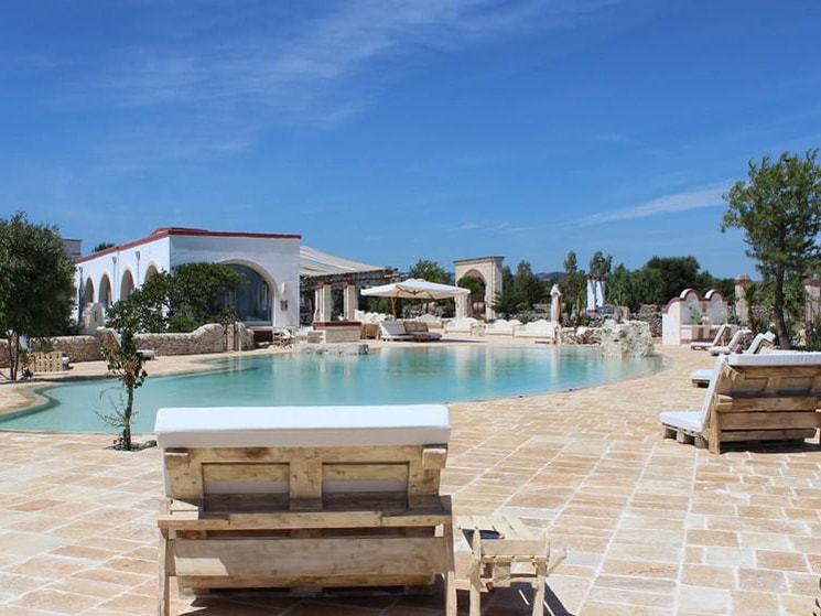 A masseria in the countryside around Pezze di Greco