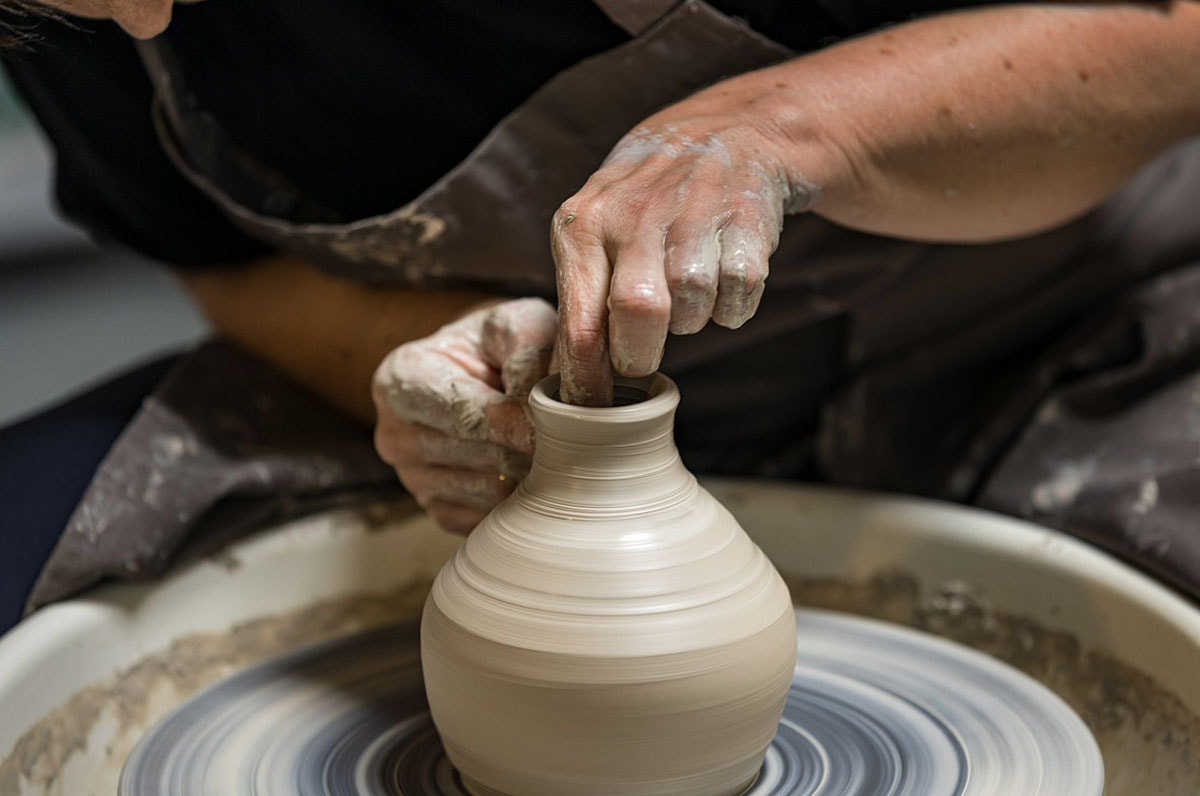 The ceramics quarter of Grottaglie