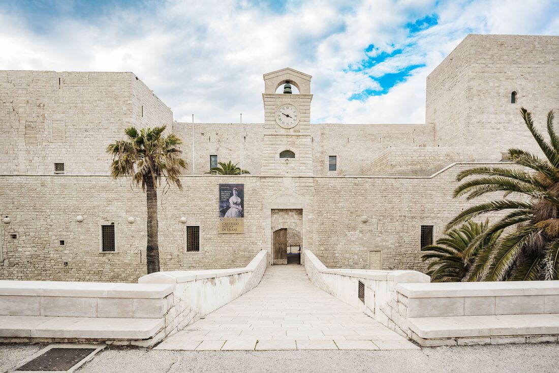 Trani cathedral by the sea